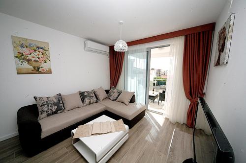 Posezení v ubytování Sea Star Apartment