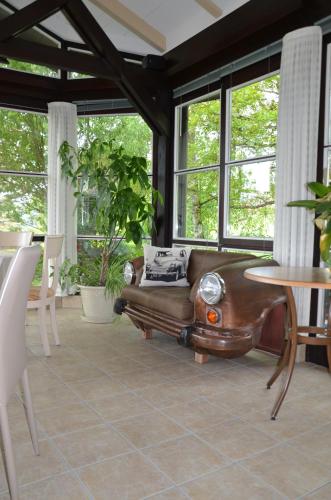 Posezení v ubytování Hotel Garni ELISABETH