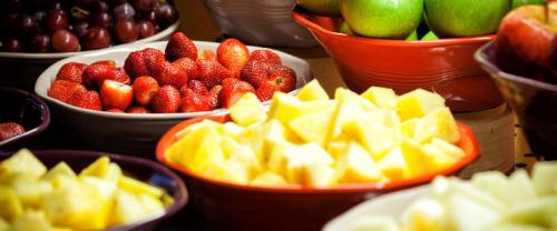 Jídlo v hotelu nebo okolí