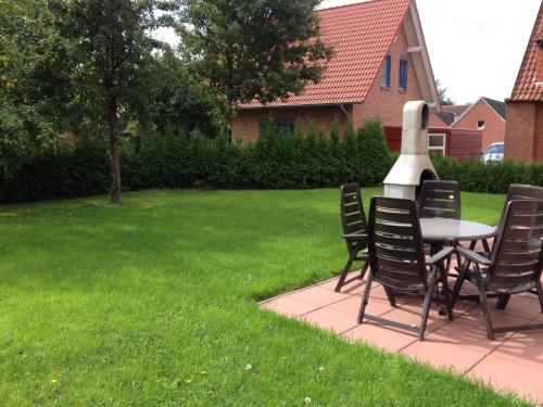 Κήπος έξω από το Ferienhaus Nordsee