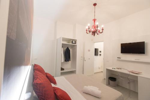 TV a/nebo společenská místnost v ubytování B&B MARSALA