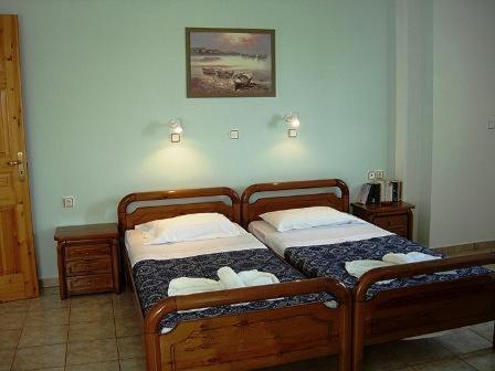 Ένα ή περισσότερα κρεβάτια σε δωμάτιο στο Korali 