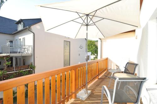 Μπαλκόνι ή βεράντα στο Weinhotel Lenz