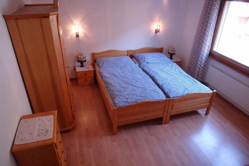 Cama o camas de una habitación en Myzermatt Monazit