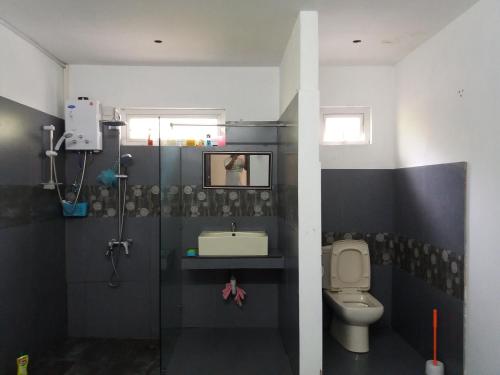Vonios kambarys apgyvendinimo įstaigoje Rosidence Braban