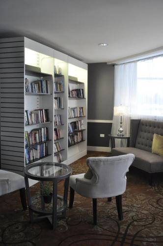 Biblioteca en el hotel