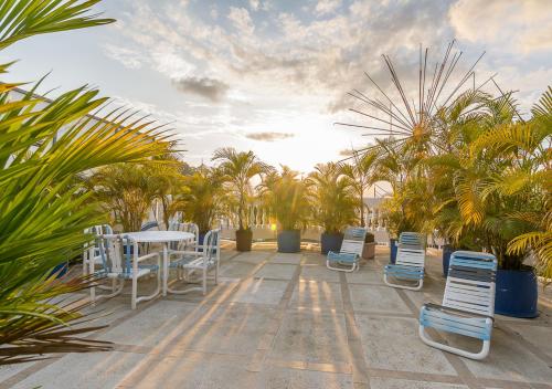 Zahrada ubytování Hotel Le Priss