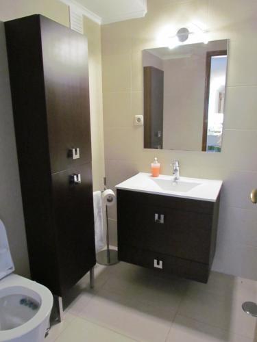 Koupelna v ubytování Apartamentos vista mar