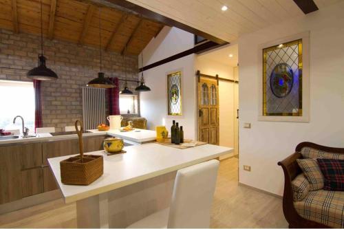 Posezení v ubytování Loft Giuly