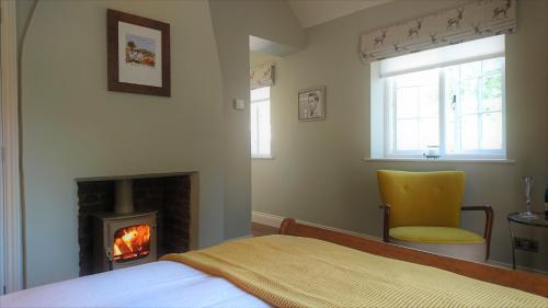 Katil atau katil-katil dalam bilik di The Mill, Long Melford