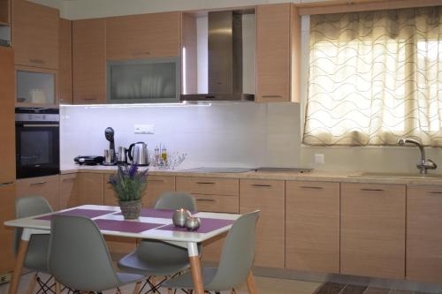 Dapur atau dapur kecil di Studio Holiday Kalamata