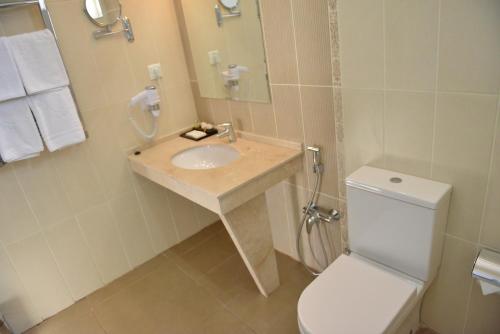 Ένα μπάνιο στο Shamakhy Sport Villas