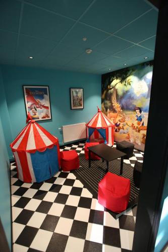 Zona de estar de Hotell Rättvik
