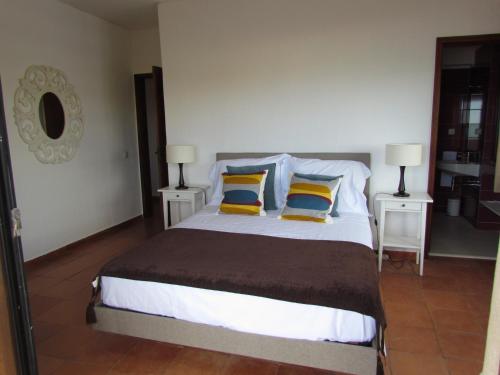 Postel nebo postele na pokoji v ubytování Apartamentos vista mar