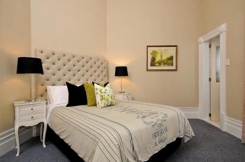 Ένα ή περισσότερα κρεβάτια σε δωμάτιο στο Valmai House Cambridge