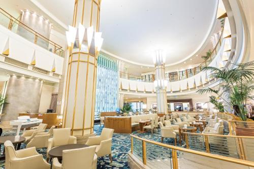 Posezení v ubytování Tobu Hotel Levant Tokyo