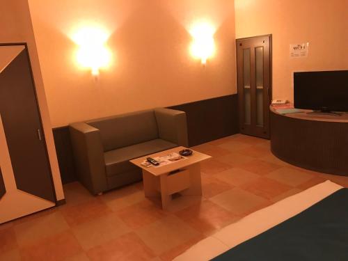 Μια τηλεόραση ή/και κέντρο ψυχαγωγίας στο Hotel Tiffany (Adult Only)