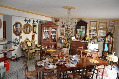 Restoran ili drugo mesto za obedovanje u objektu Guest House Al Gattopardo