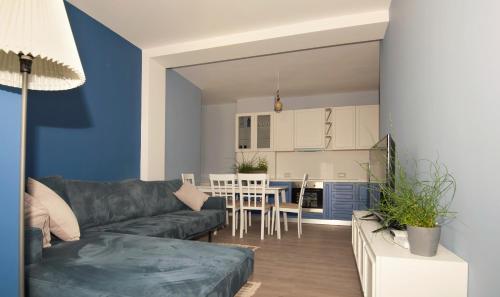 Et opholdsområde på Dion Apartment