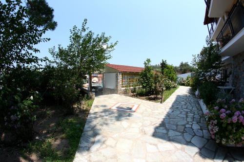 Zahrada ubytování Skiathos Island Suites