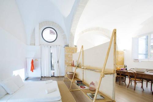 Posteľ alebo postele v izbe v ubytovaní Paolo & Francesca's Trapani Loft