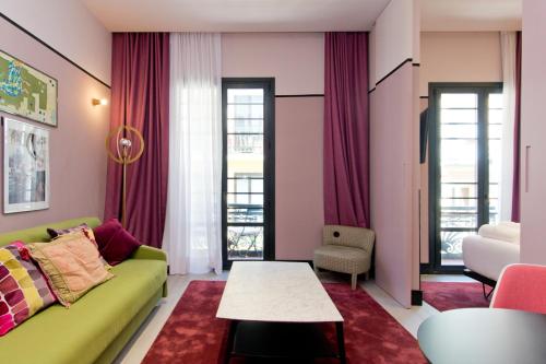 Część wypoczynkowa w obiekcie Amor de Dios 17 Boutique Apartments