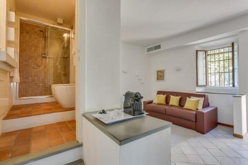 Kúpeľňa v ubytovaní Villa I Barronci Resort & Spa
