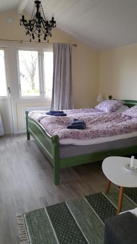 Voodi või voodid majutusasutuse Joastorps Bed & Breakfast toas