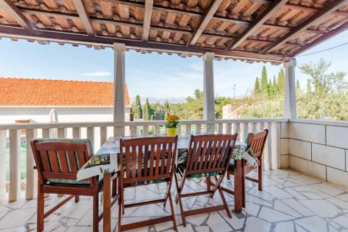 Balkón nebo terasa v ubytování Apartment Dada - ST