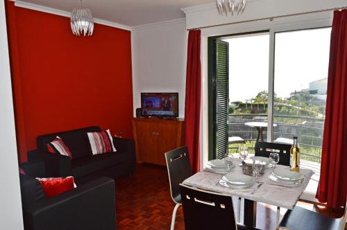 Posezení v ubytování Apartment in Câmara de Lobos