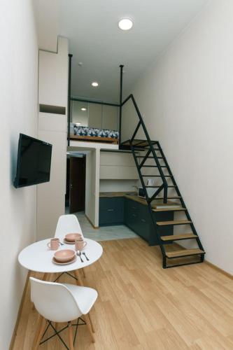 FlatRent SmartHouseにあるテレビまたはエンターテインメントセンター