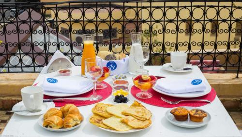 Comida en el riad o alrededores