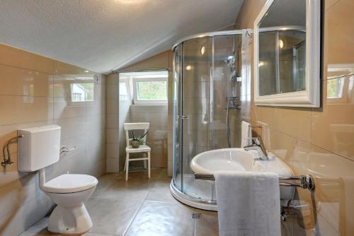 Et badeværelse på Villa Angelina