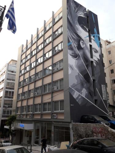 El edificio en el que está el hotel