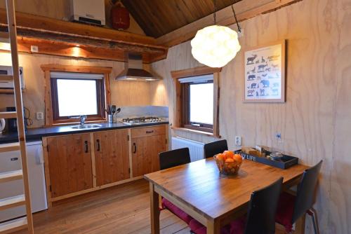 Dapur atau dapur kecil di Camping De Koeksebelt