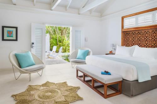 Zona de estar de Couples Tower Isle