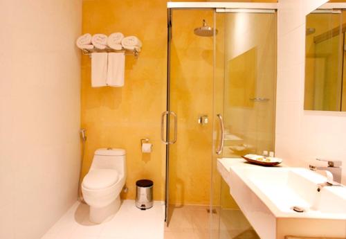 Ένα μπάνιο στο Casa Jip Guesthouse