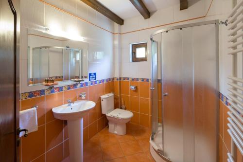 Unglerus Guesthouse tesisinde bir banyo