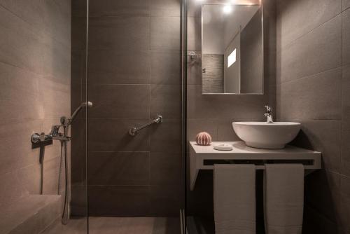 Kylpyhuone majoituspaikassa Villa Sonia