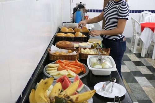 Jídlo v penzionu nebo okolí