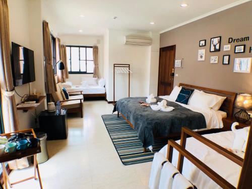 Ruang duduk di Unicehome