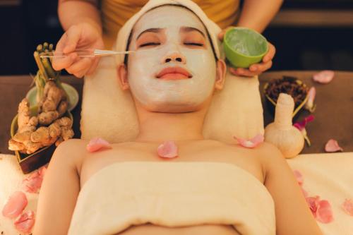 Lázně a/nebo wellness v ubytování Cherish Hue Hotel
