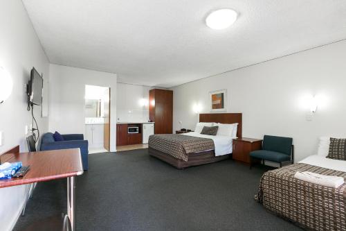 Μια τηλεόραση ή/και κέντρο ψυχαγωγίας στο Scotty's Motel