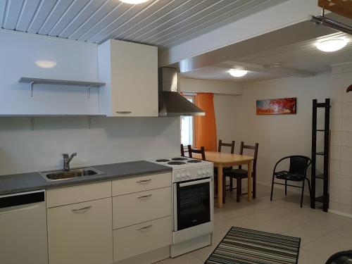 Arctic Lodge Hetan Kota tesisinde mutfak veya mini mutfak