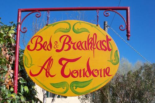 
The logo or sign for the bed & breakfast
