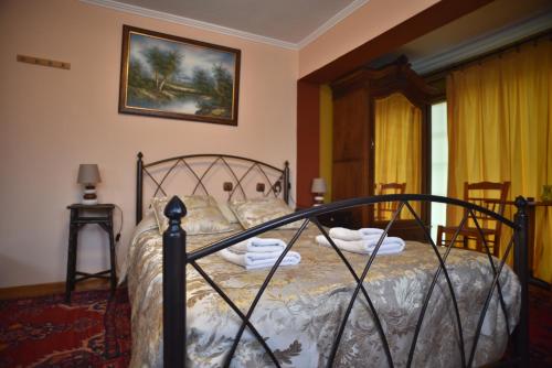 Letto o letti in una camera di Santa Marina Guesthouse