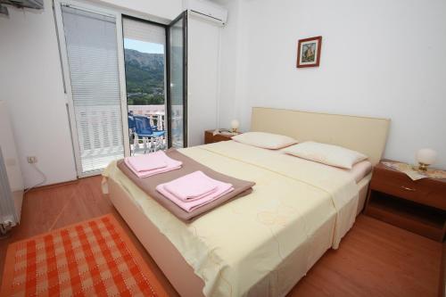 Llit o llits en una habitació de Pension Antonia