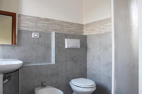 A bathroom at Cagliari 4u