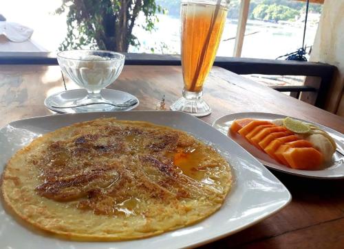 Jídlo v prázdninového areálu nebo okolí