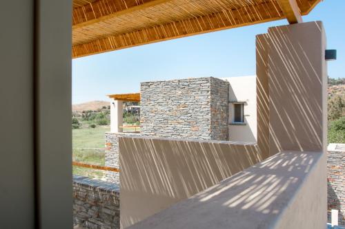 a view of the house from the outside of the house at Vourkari Village in Vourkarion